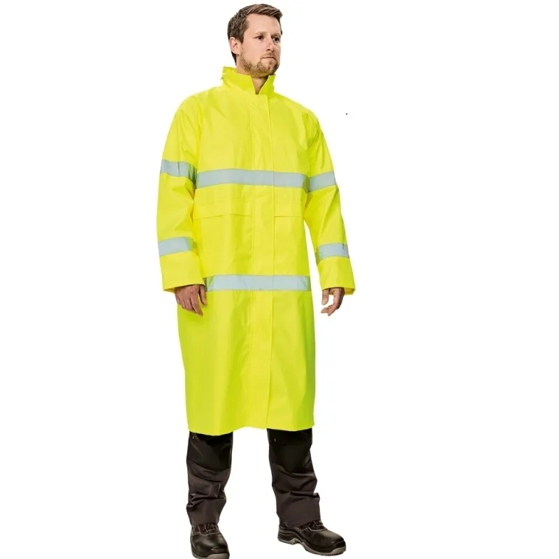 Durable All Weather Conditions Mining Workwear Insulated Breathable Waterproof Poncho Raincoat Combo
