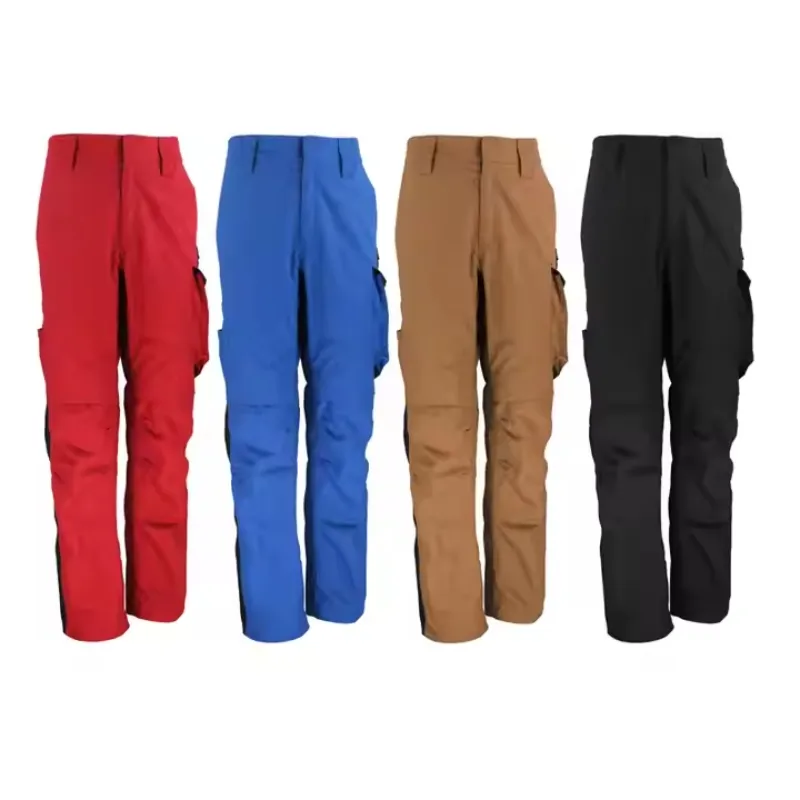 Customized Adjustable Cargo Pants Custom Heavy Duty Work Construction Safety Pants