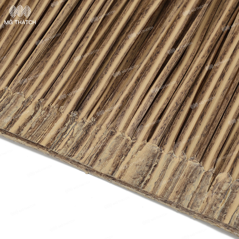 Flame Retardant Backyard Plastic Synthetic Thatch Parasols Environmental Friendly Artificial Thatch Umbrella