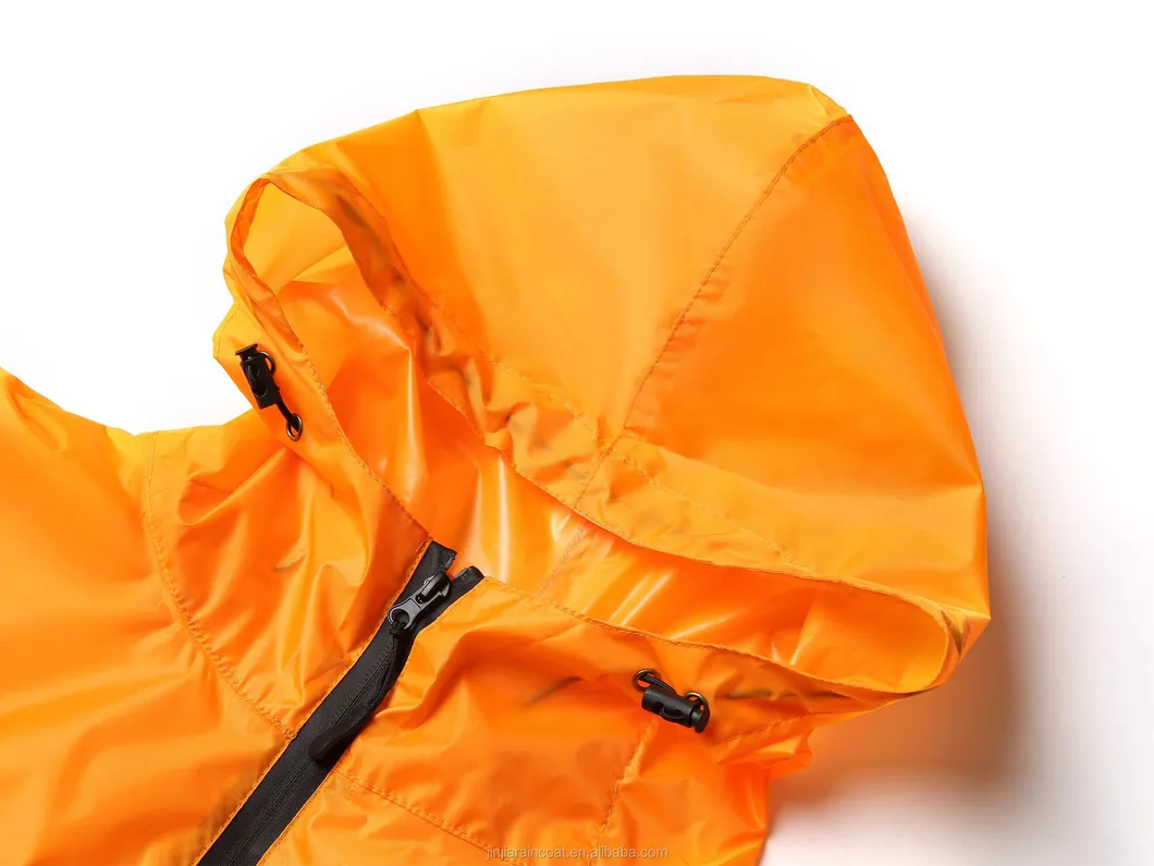 Stylish Durable Waterproof Ladies Raincoat Poncho Eco-Friendly Cycling Packable Rain Cape