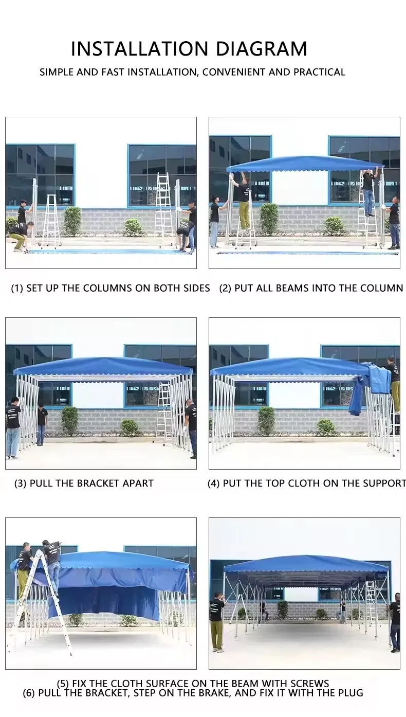 Telescopic Garage Usage Scenarios
