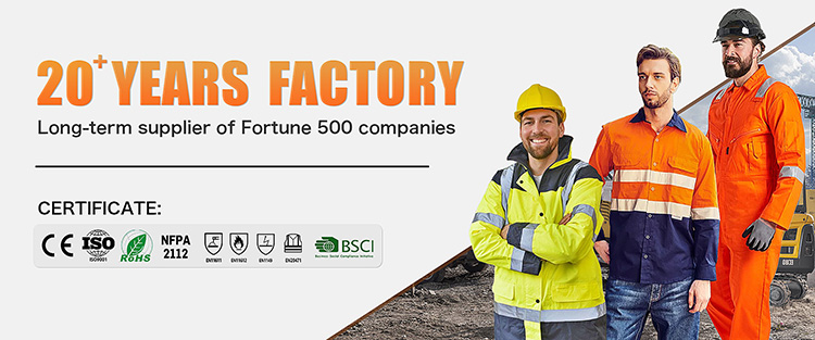 Industrial Work Uniform Banner