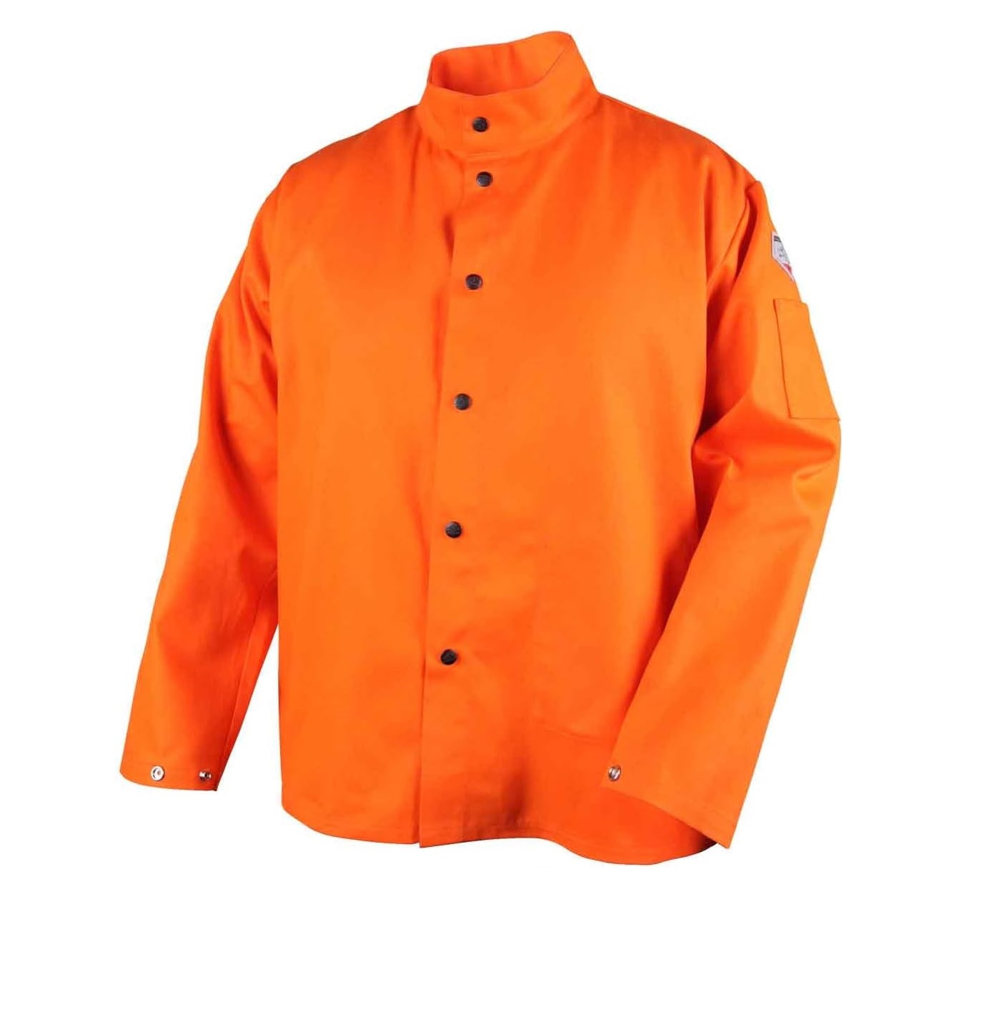 Custom Hi Vis Waterproof Anti-static Plus Size Flame-Retardant Cotton Welding Jacket Reflective Tape Snap Welder safety jacket