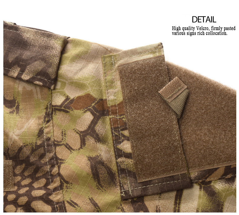 LT camouflage training uniform detail 4