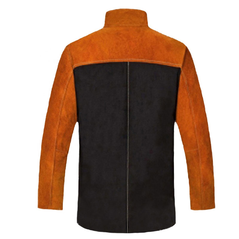 High Visibility Thermal Winter Work Jacket Men Eco-Friendly Vintage Slim Denim Leather Windbreaker OEM Factory's Hot-Selling