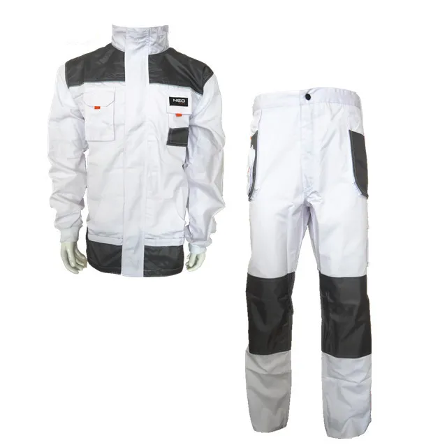 Heavy Duty Stretch Work Pants Men Cotton Spandex Safety Trousers Detail 2