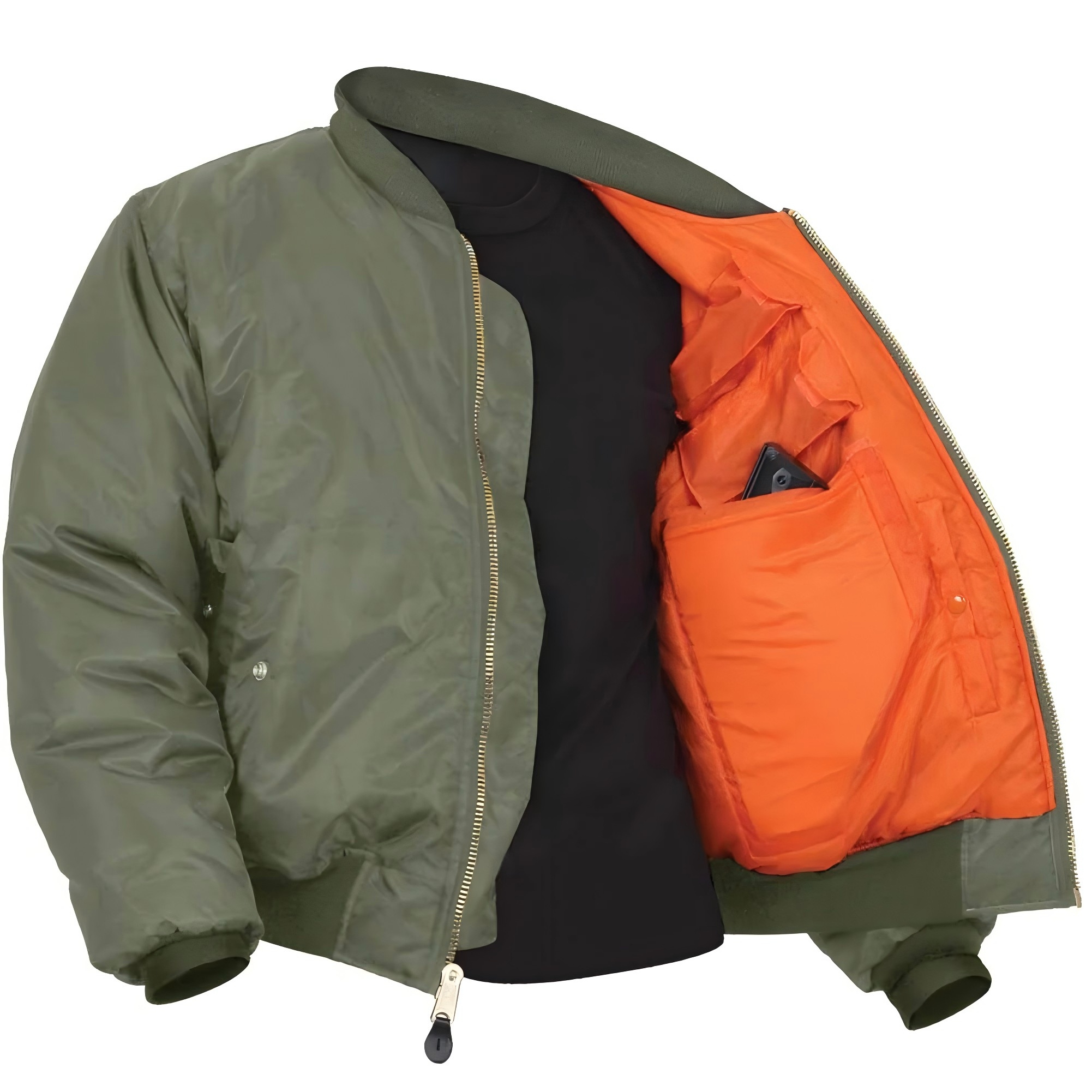 CONMR Hotselling Men's Flight Bomber Jacket Windproof Winter Waterproof Insulated Tactical Jacket Work Wear in Winter Use