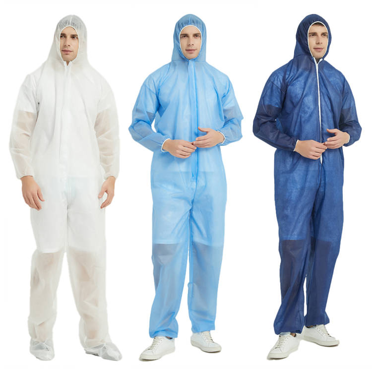Best Sale Disposable Breathable Non Woven Waterproof Protective Coverall Type 2 Limited Encapsulation Suits Oil Gas YSCOMING