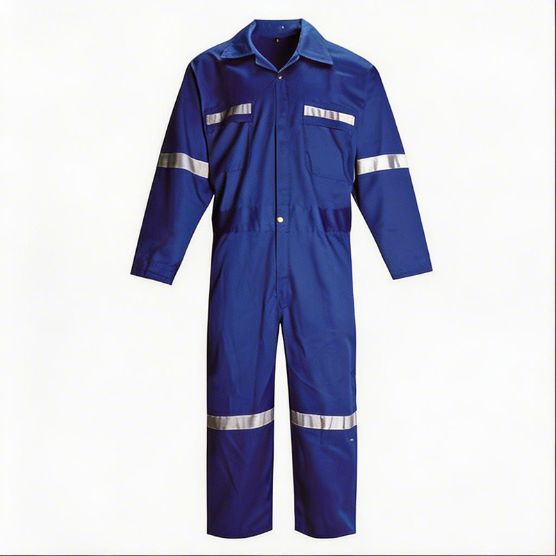 Safety Reflective Flame Retardant Hi Visibility Coverall Durable Workwear Protective Uniform for Oil Chemical Heavy Industry