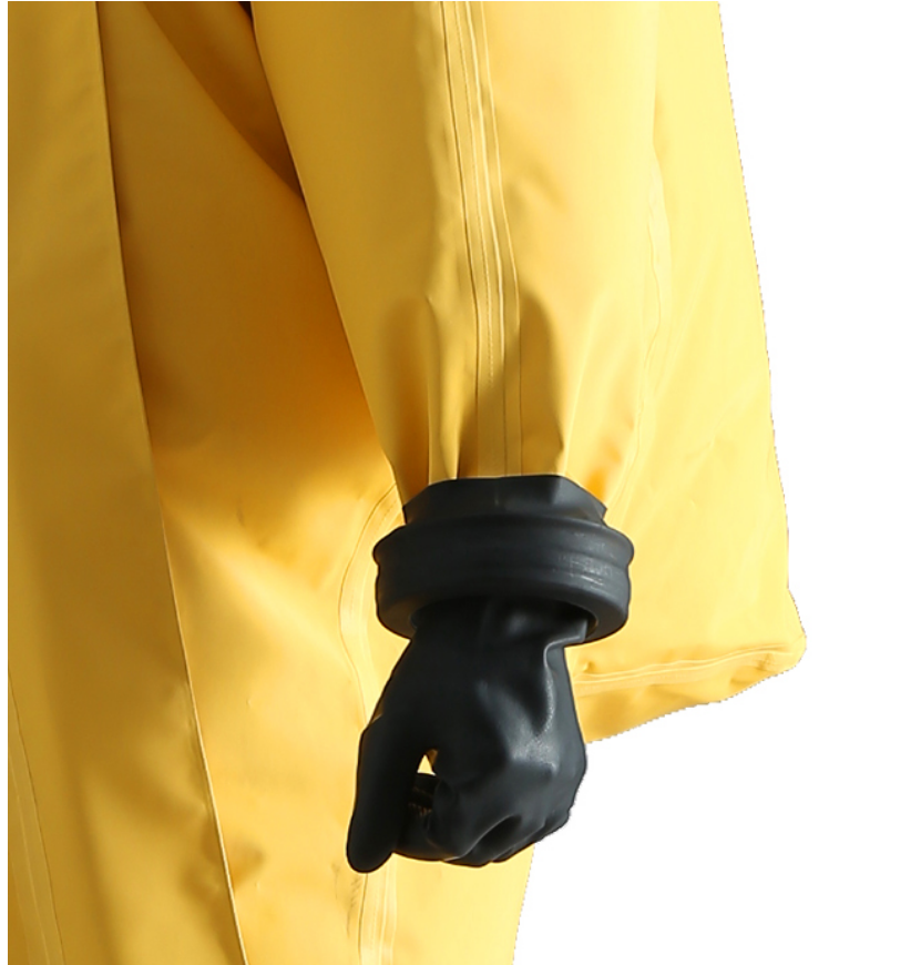 Chemical suit accessory detail 2