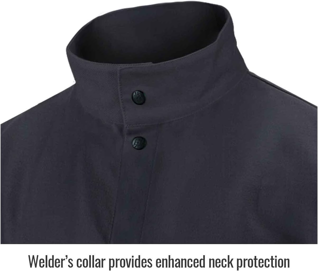 Custom Hi Vis Waterproof Anti-static Plus Size Flame-Retardant Cotton Welding Jacket Reflective Tape Snap Welder safety jacket