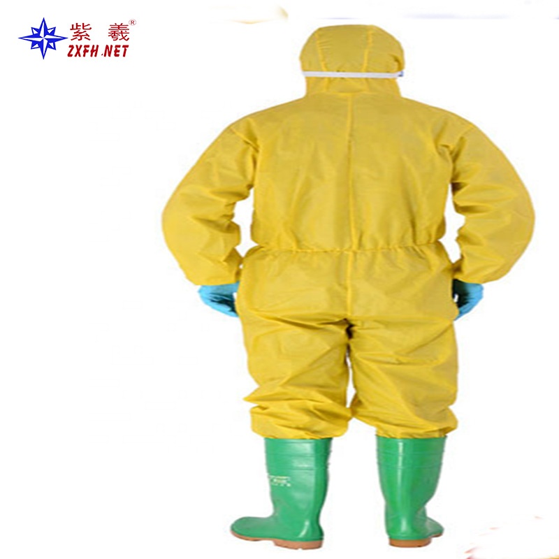 Unisex Factory-issued PP+PE Reusable Coveralls Dustproof Workwear Protective Breathable Waterproof Chemical Resistant Clothing