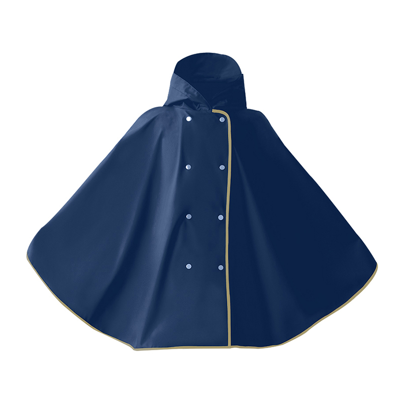 Kids Custom Logo Waterproof Poncho Raincoat Rain Cape for Outdoor Fun
