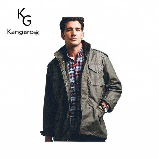 Classic Windbreak Nylon Cotton High Tear Resistant US M65 Field Jacket Parka