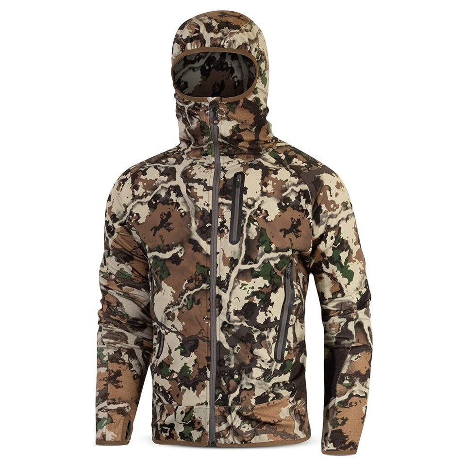 Tactical Softshell Hunting Jacket Detail 1