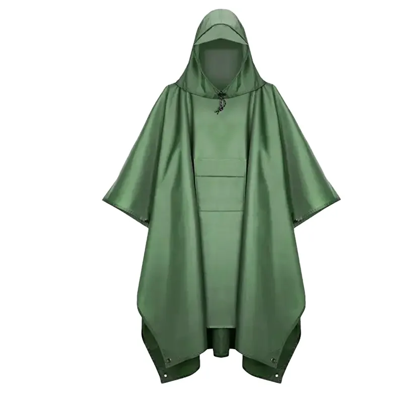 Wholesale High Quality Portable Emergency Poncho Raincoat Detail 3