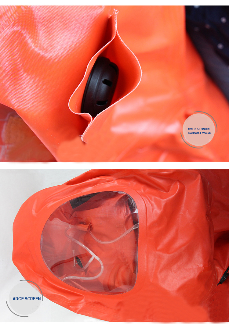 Protective chemical suit detail 10