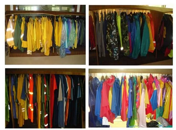 Waterproof PVC Rain Poncho Capes (RVC-020)