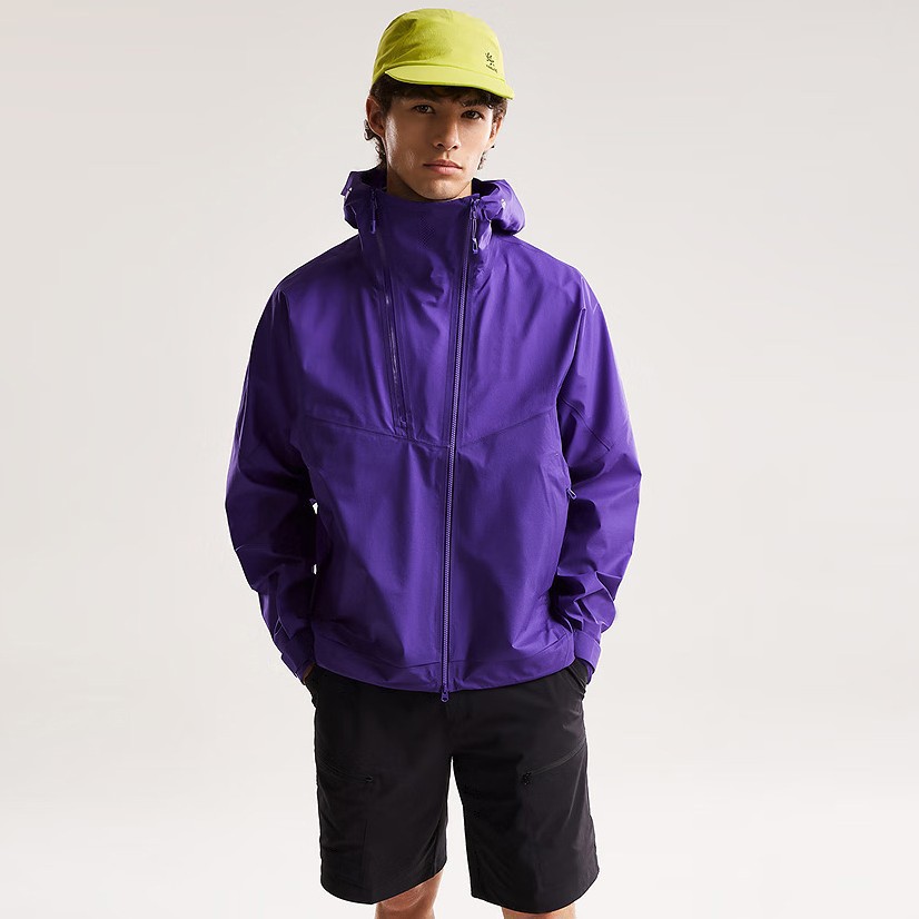 Waterproof Windproof Outdoor Hiking 3 Layer Seam Sealed Rain Mountaineering Camping Tactical