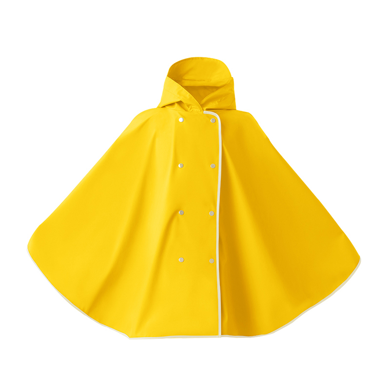 Kids Custom Logo Waterproof Poncho Raincoat Rain Cape for Outdoor Fun