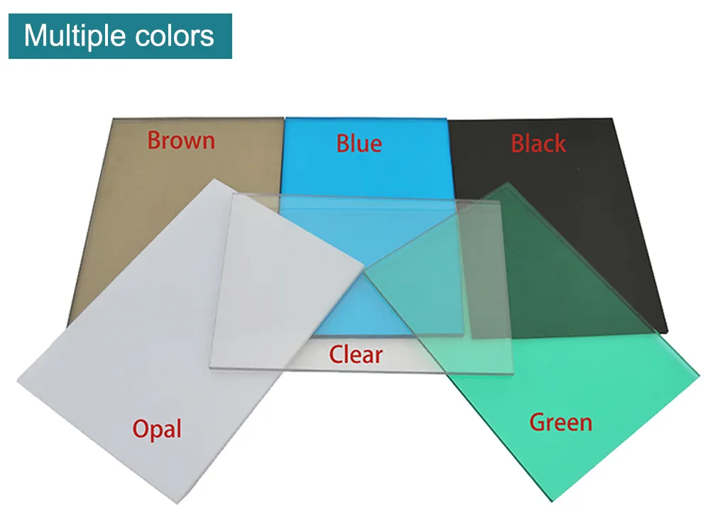 Outdoor Window Awnings Clear Solid Polycarbonate Roof Sheet Canopy Awnings