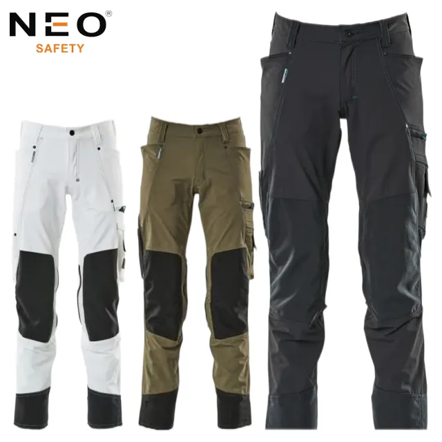Heavy Duty Multi-Pocket Work Trousers for Outdoor and Labor.