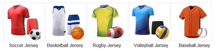 Custom Team Sports Jersey and Sportswear