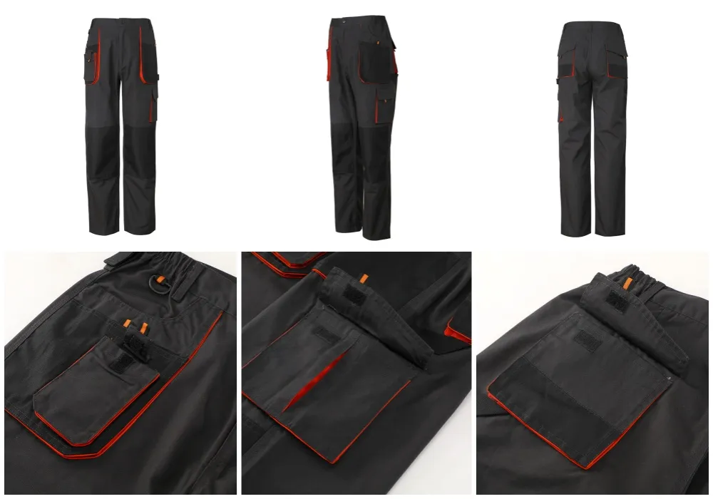 Popular Customized Uniform Polish Workwear Heavy Duty Construction Sites Work Pants