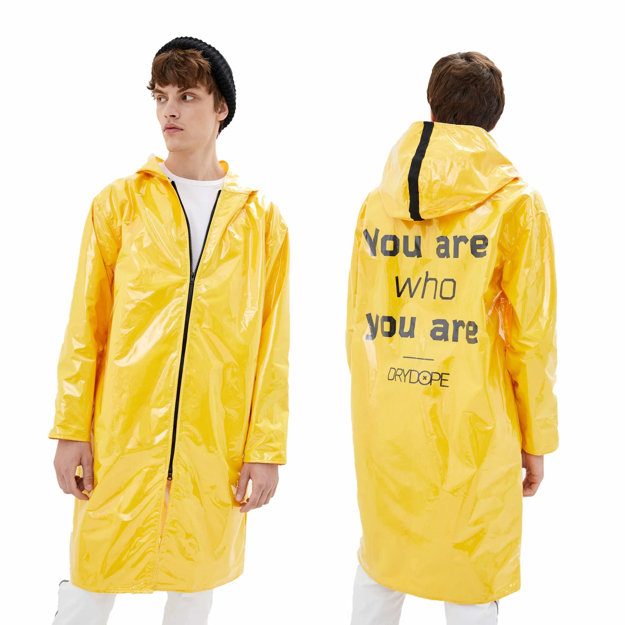 Comfortable and Versatile Waterproof Outdoor Motorcycle Clear EVA Cloak Poncho Cape