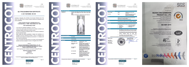 Factory Certifications