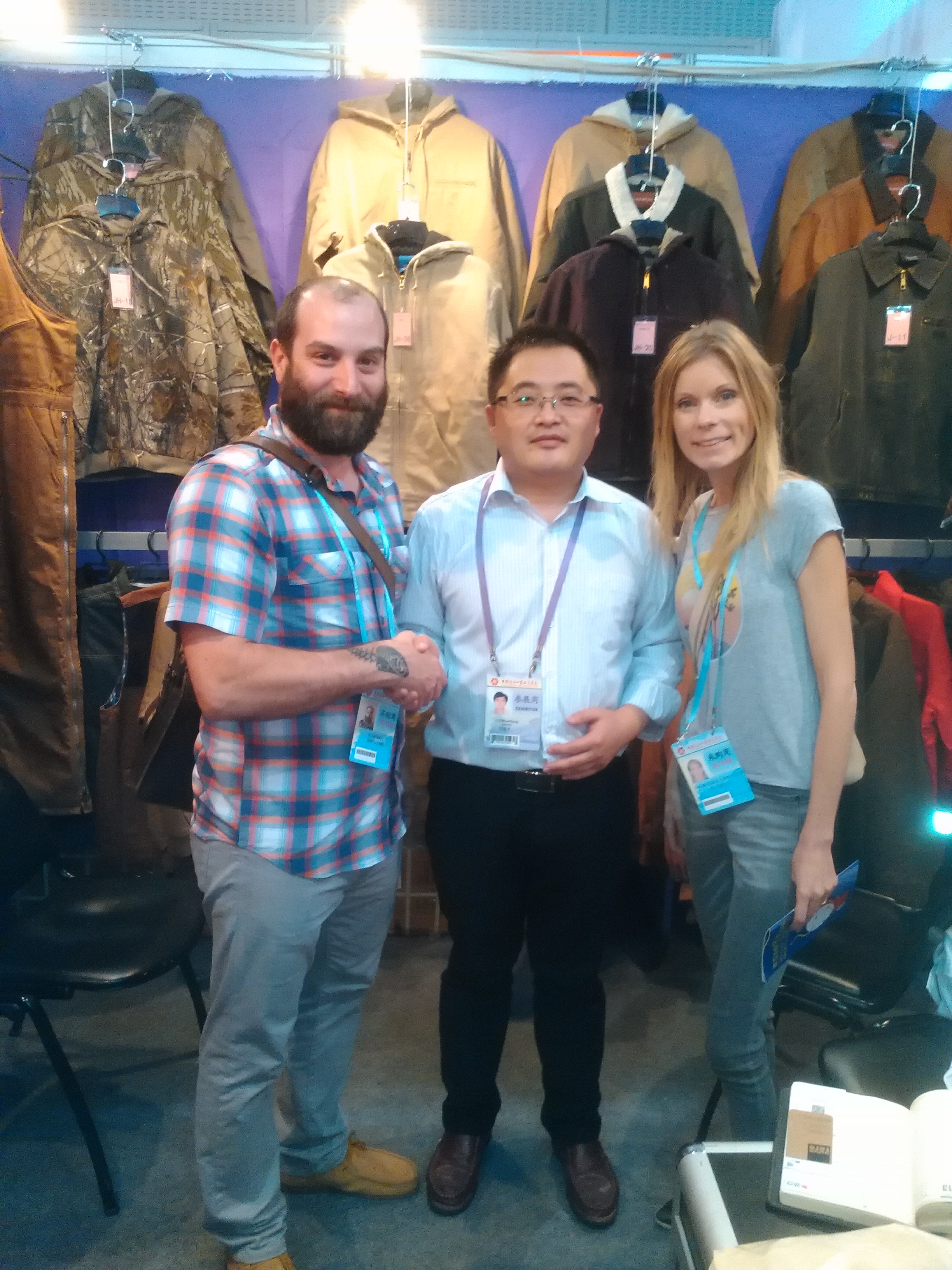 Our Team at Exhibition