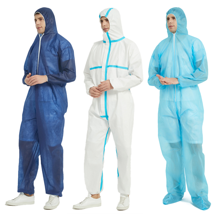 Best Sale Disposable Breathable Non Woven Waterproof Protective Coverall Type 2 Limited Encapsulation Suits Oil Gas YSCOMING