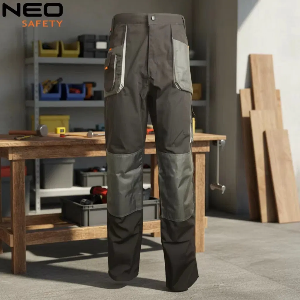 Heavy Duty Men's Utility Work Trousers Wear-Resistant for Logistic Warehouse