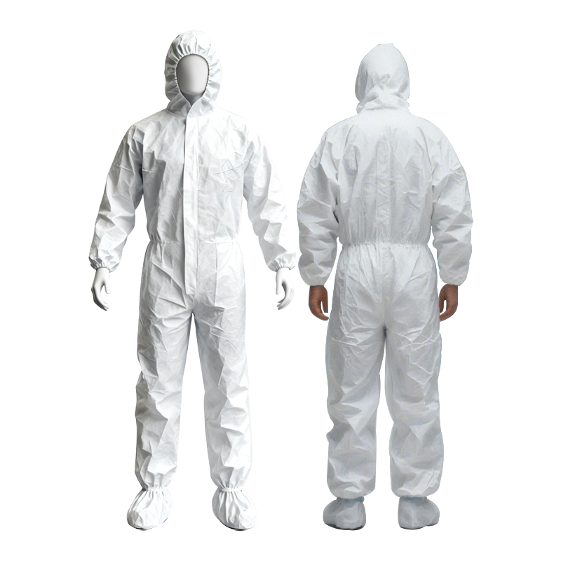 Disposable Spray Resistant Painting Safety Coverall With Hood