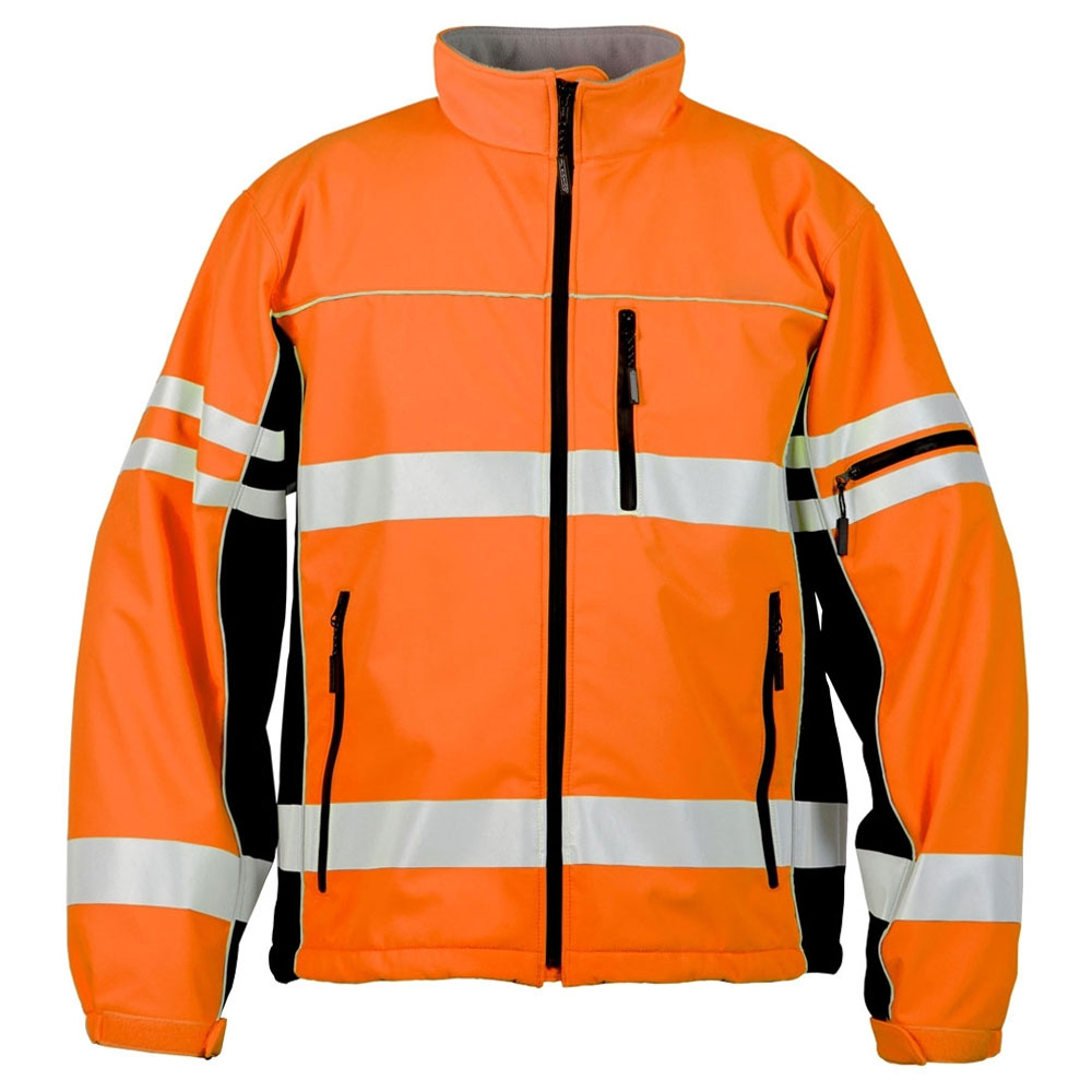 New Arrivals Men's High Visibility Reflective Thermal Safety Jacket Custom Polyester Workwear Waterproof Coats Mechanical Work