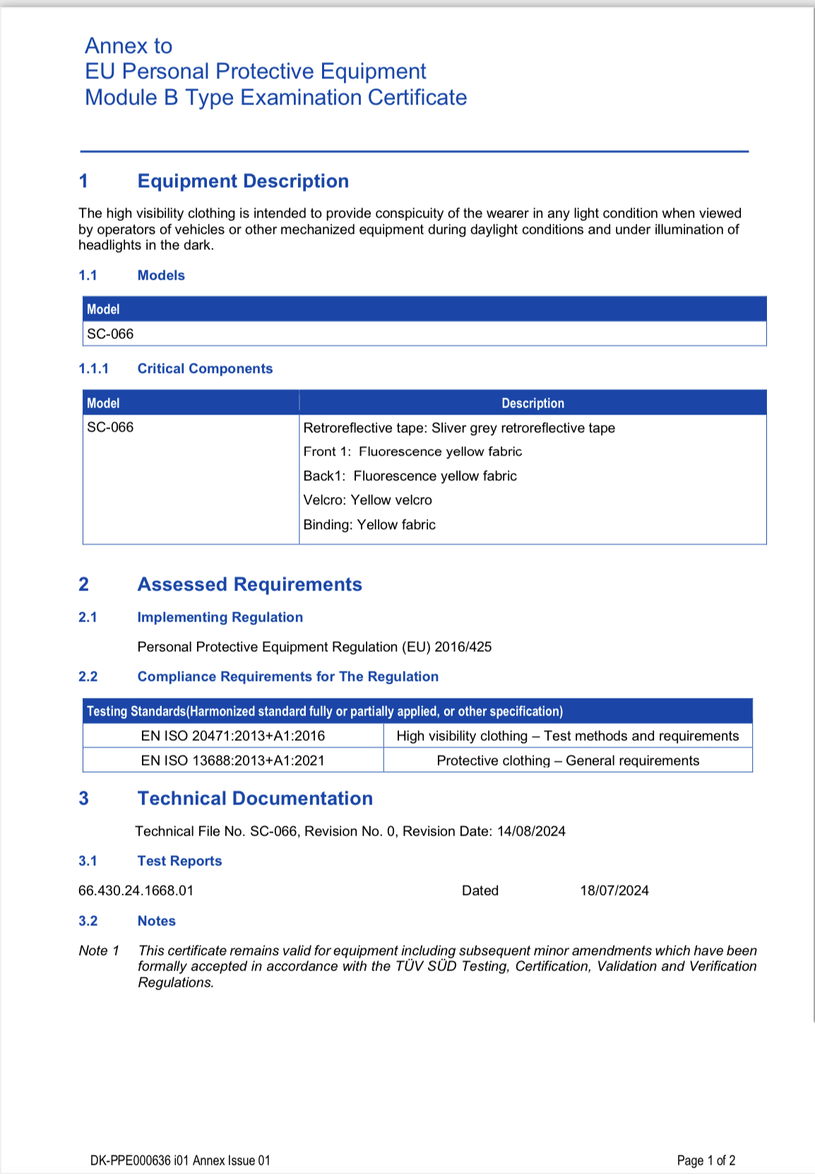 Certification 2