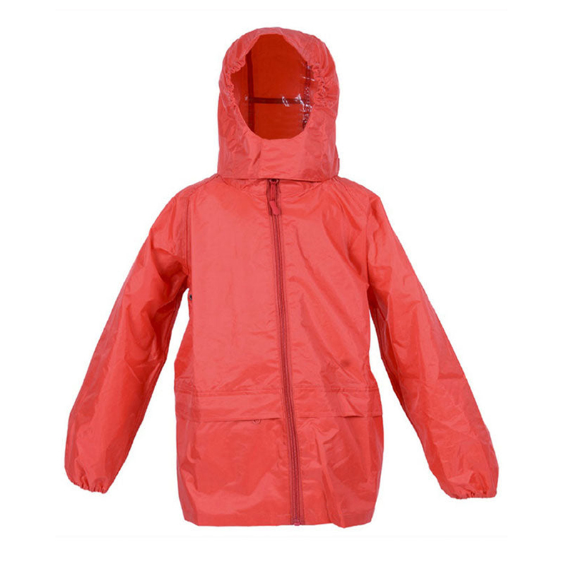 New Fashion Children Kids Waterproof Windproof Breathable Softshell Rain Jacket