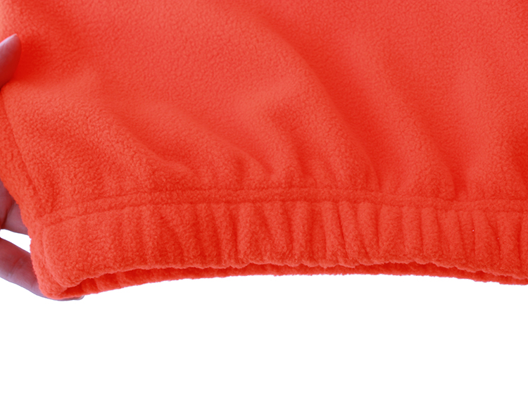 Hi Vis Full Zip Polar Fleece Jacket Thermal Reflective Safety Workwear Coat with Pockets Anti-Heat &amp; Vapour Protective