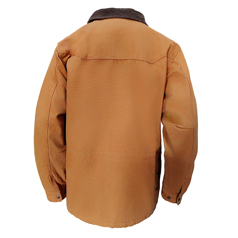 Men Insulated Duck Canvas Work Jacket