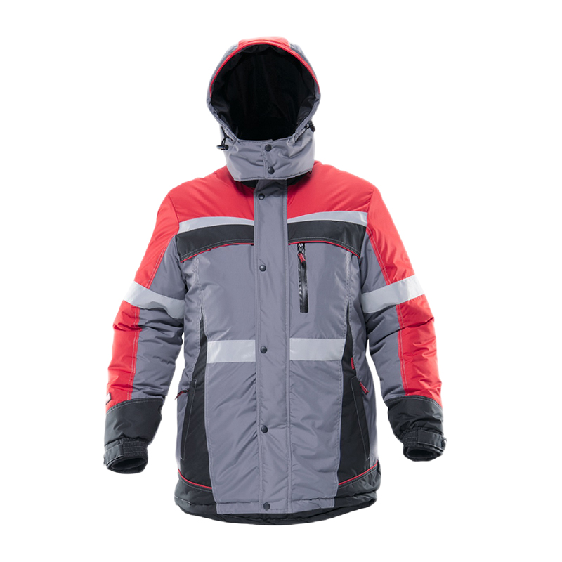 Russia Thick Windproof and Keep Warm Fleece Jackets Protective Worker Winter Insulated Jacket