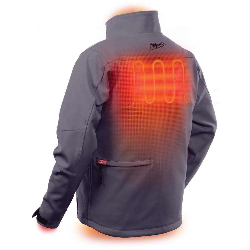 Thermal 12V Work Jacket Windproof Rechargeable Battery Heated Softshell Jacket Jacket With Temperature Controller for Motorcycle