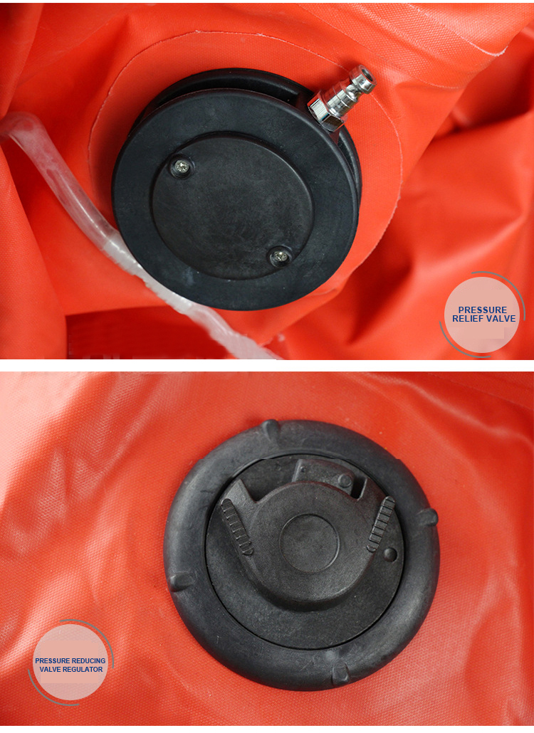 Protective chemical suit detail 9