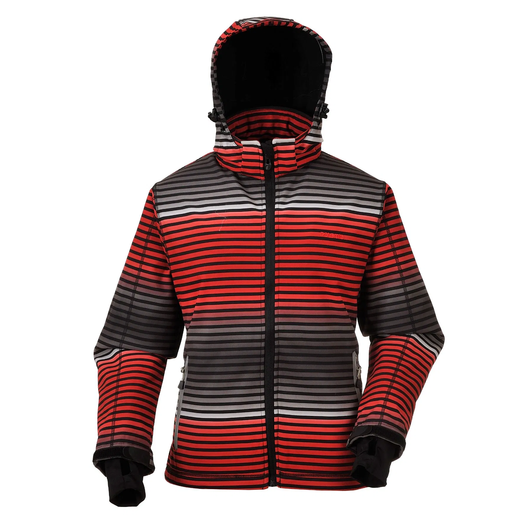Winter Outdoor Lightweight Waterproof Windproof Fashion Design Breathable Hooded Softshell Polar Fleece Men/Women Casual Sports Hiking Jacket