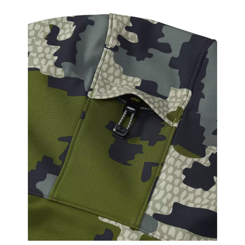 Men Lightweight Jacket Waterproof Breathable Camouflage Fishing Rain Jacket Outdoor Camo Tactical Jacket Customisable WholeSale