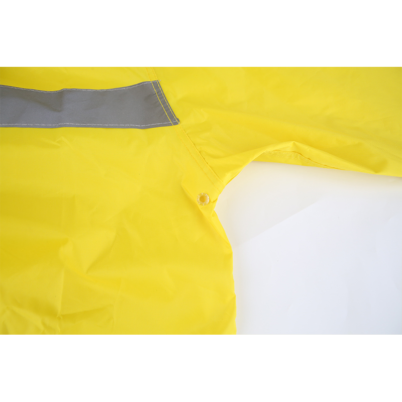 PPE PVC Reflective Waterproof Rainwear Safety Work Rain Suit En343