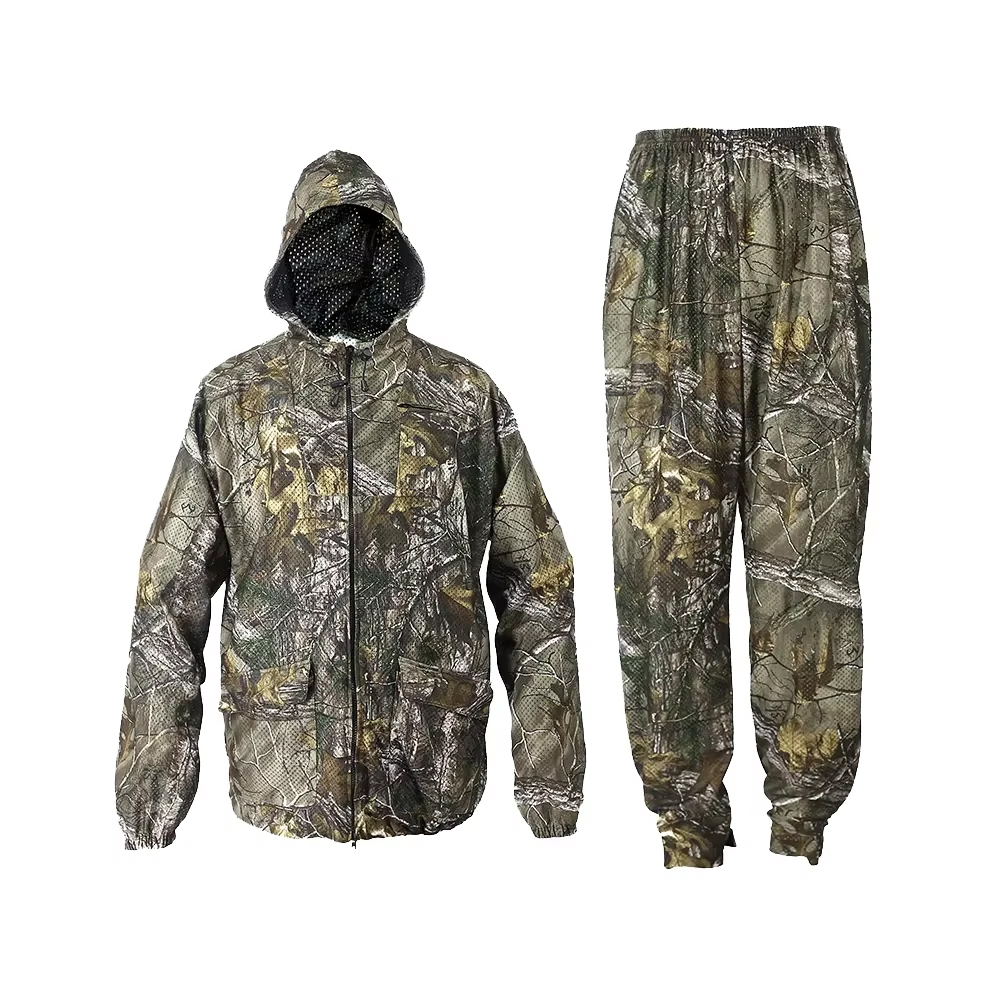 Waterproof Winter Camouflage Hunting Rain Suit Pants Display