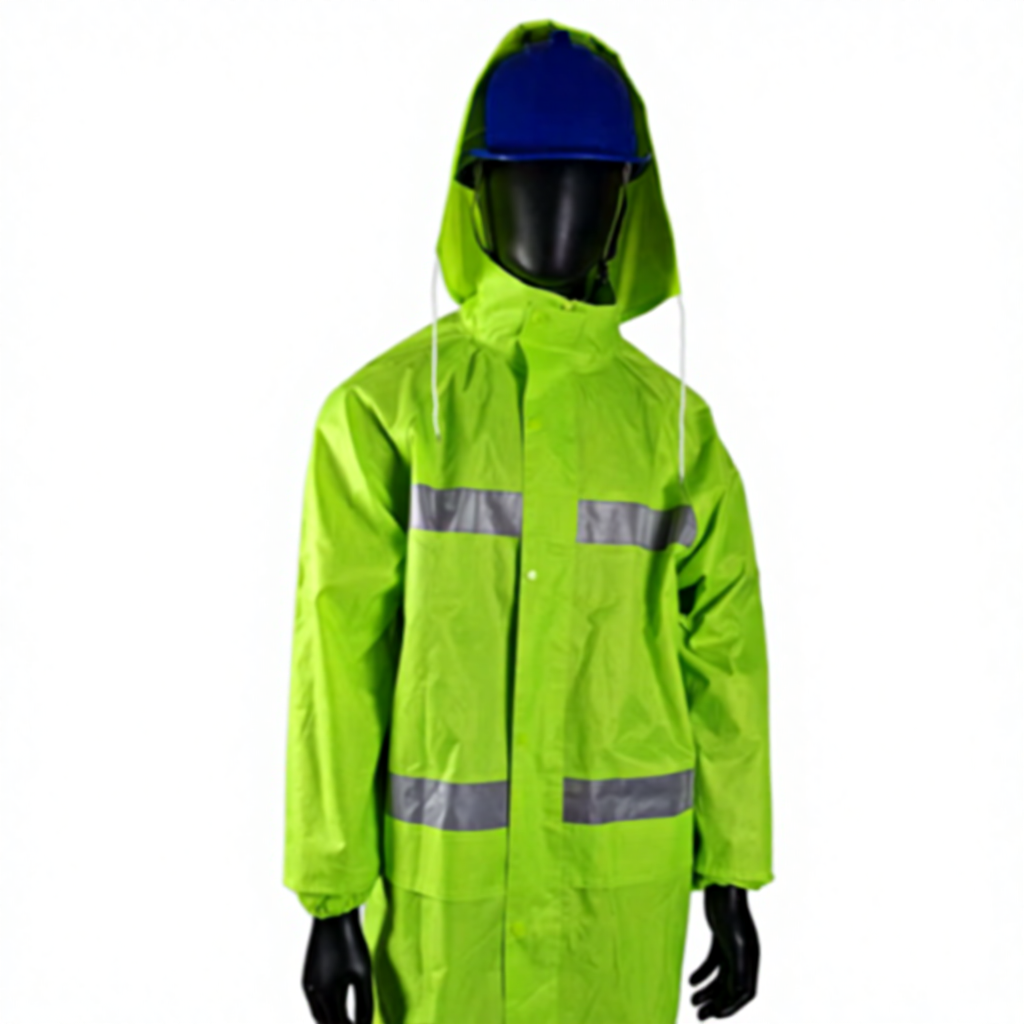 Protective Raincoat With Excellent Quality And Outstanding Waterproof Performance