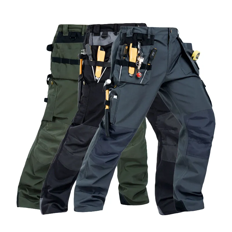 OEM Mens Workwear Trousers with Multi Pockets Working Cargo Pant