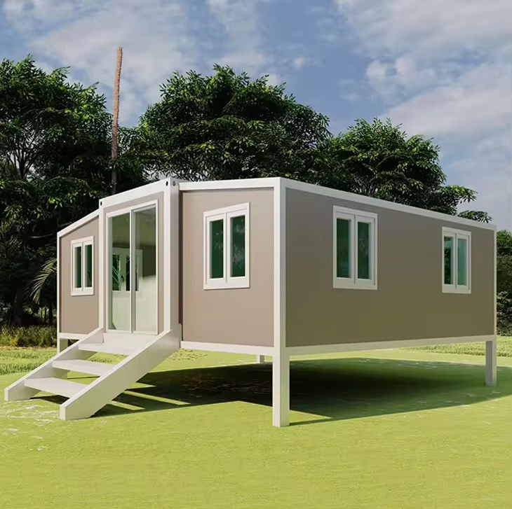 Affordable Energy Saving Space Saving Expandable Container House by Emergency Shelter Site