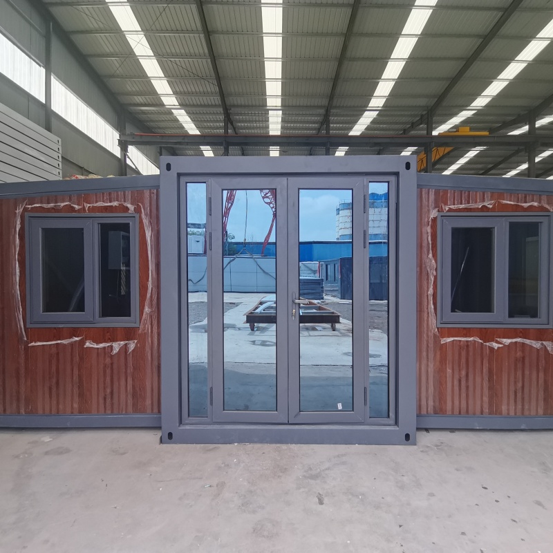 40FT Double-Wing Expandable Container House Stylish, Economical, Eco-Friendly Hot Seller - Ready to Install and Use